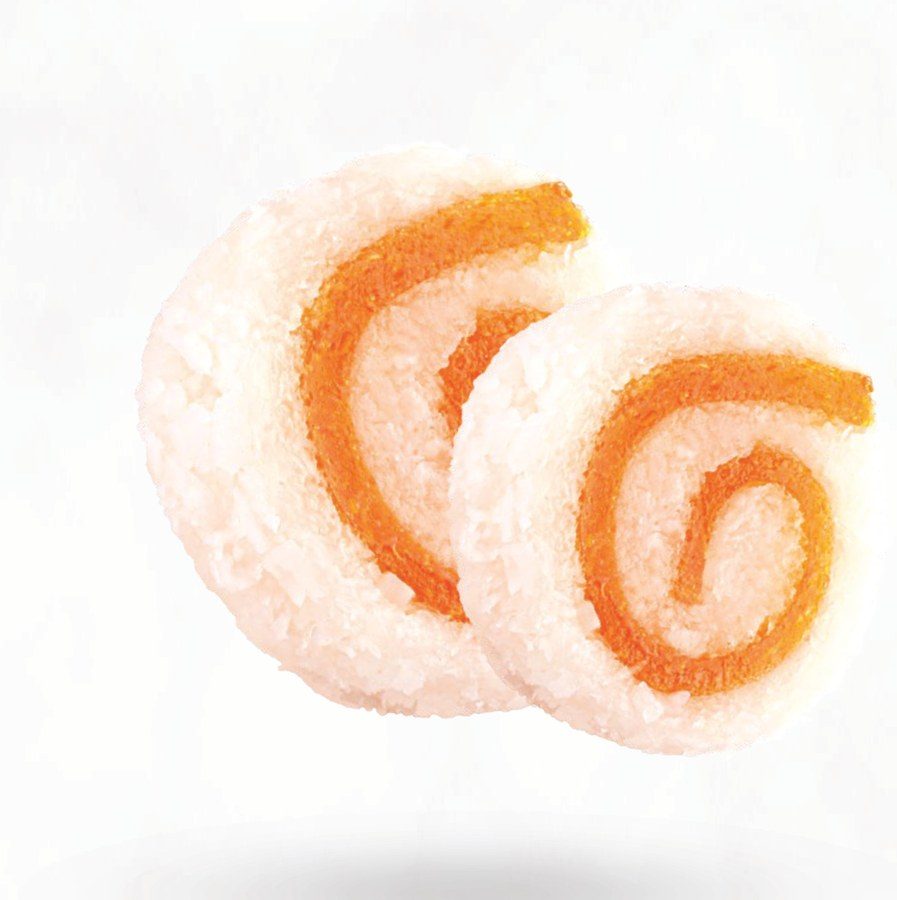 Coconut & Apricot (Qamar el-Din) Roll