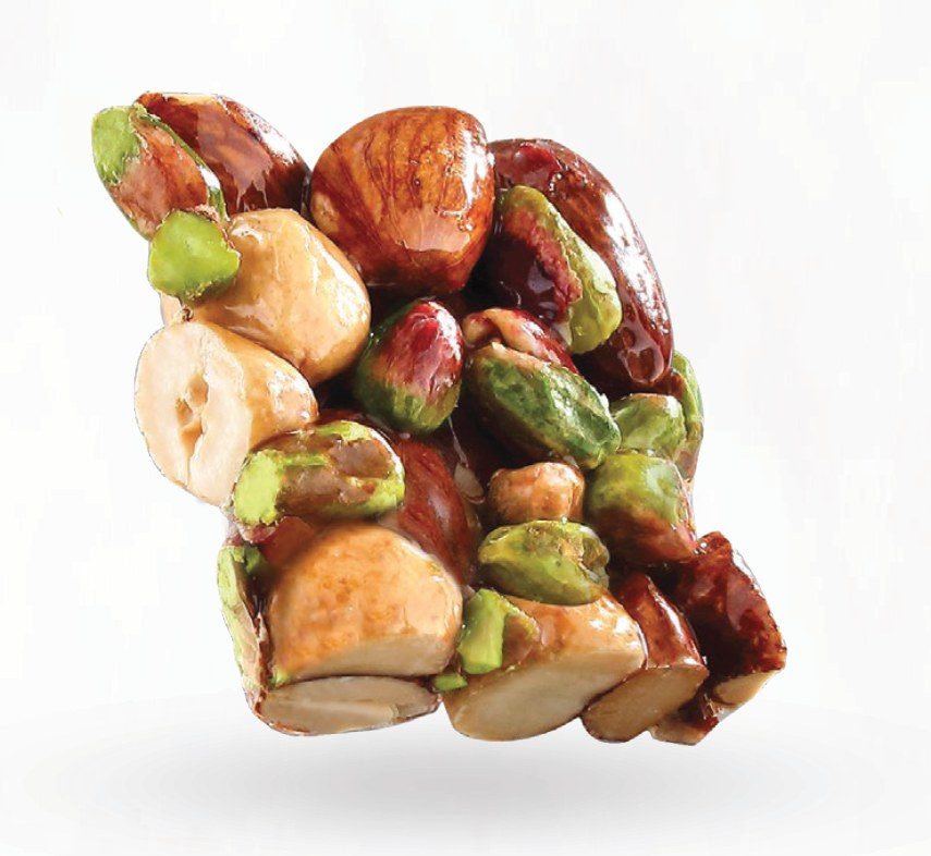 Pistachio, Almond & Hazelnut Brittle